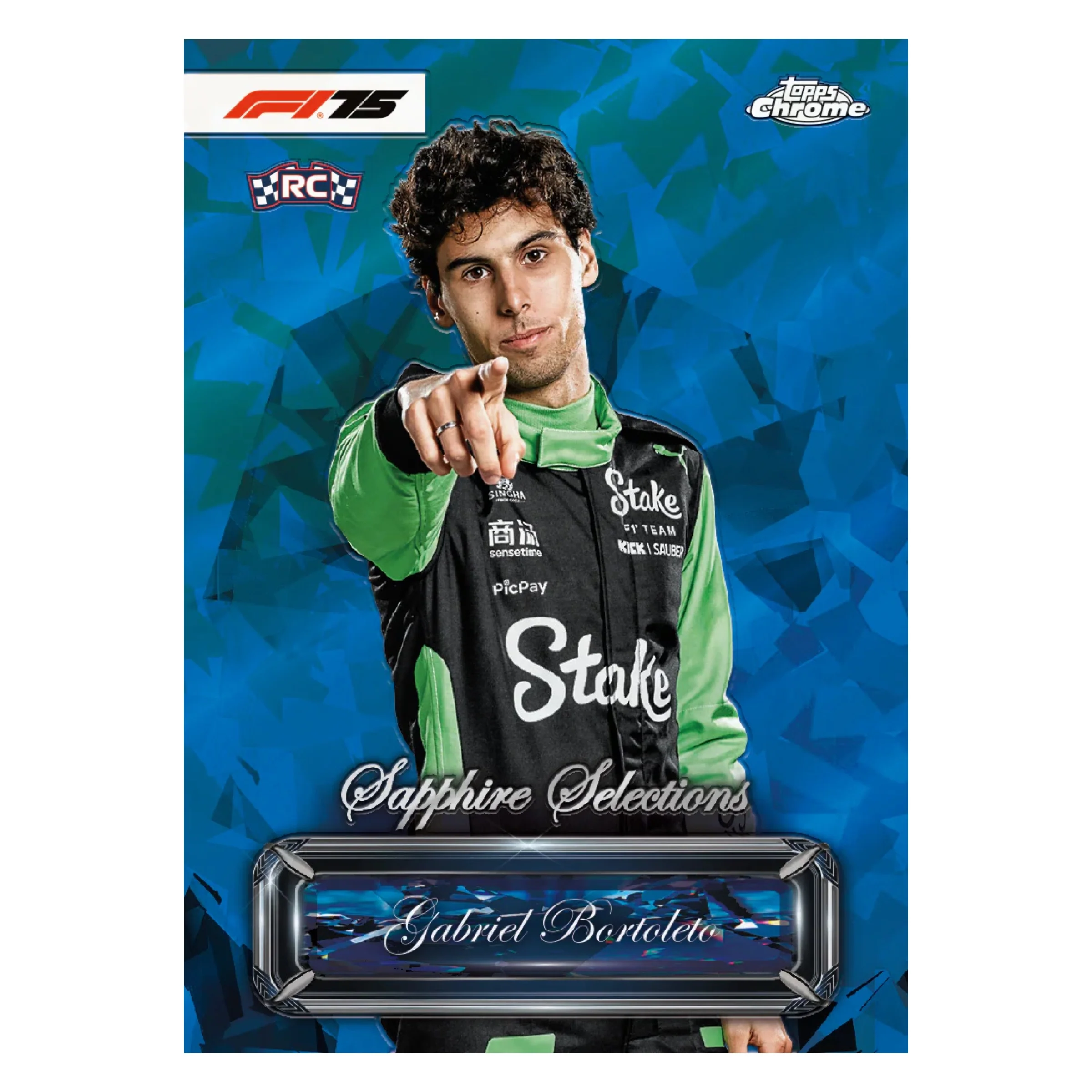 2025 Topps Chrome Formula 1 Sapphire Edition Hobby Box - Image 4