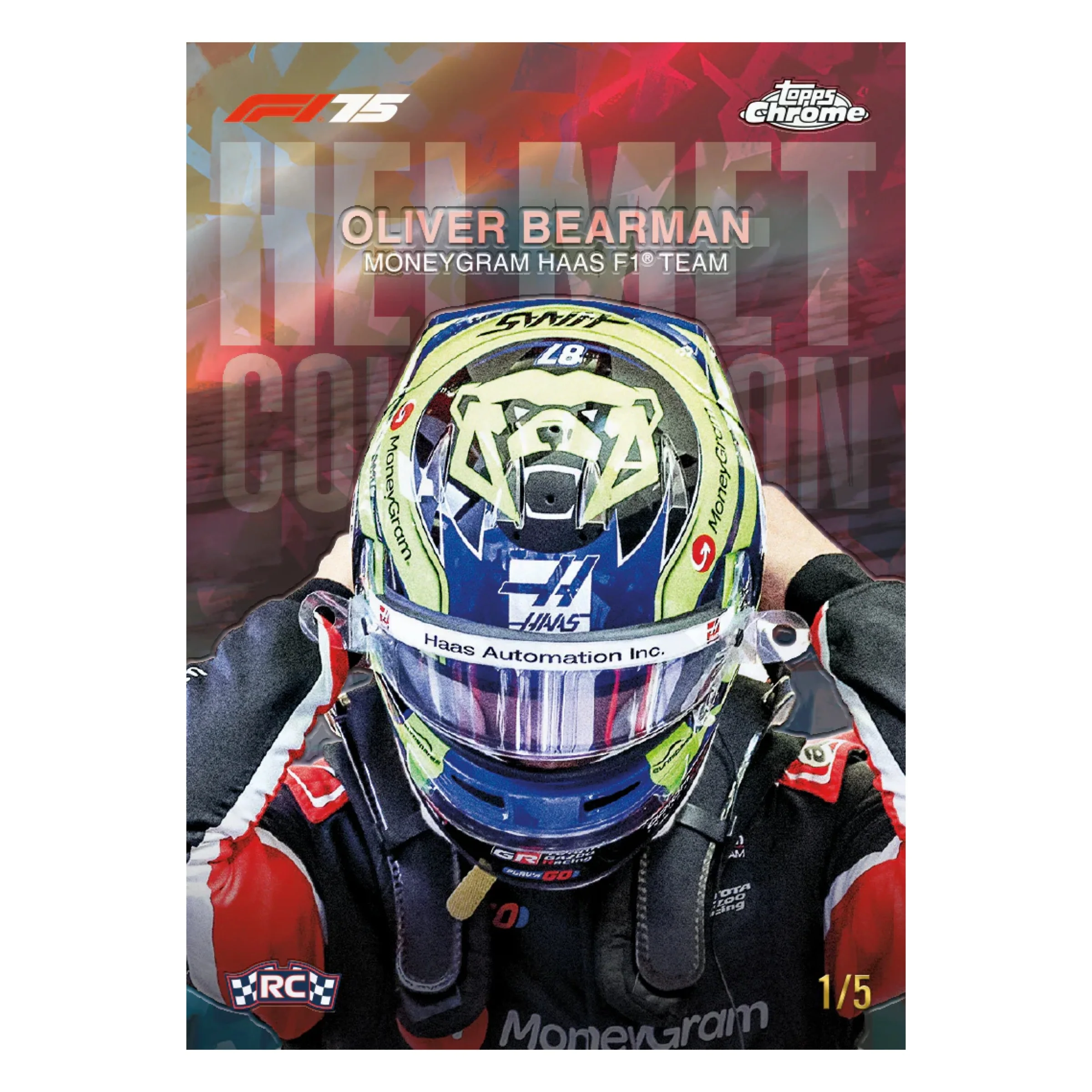 2025 Topps Chrome Formula 1 Sapphire Edition Hobby Box - Image 6