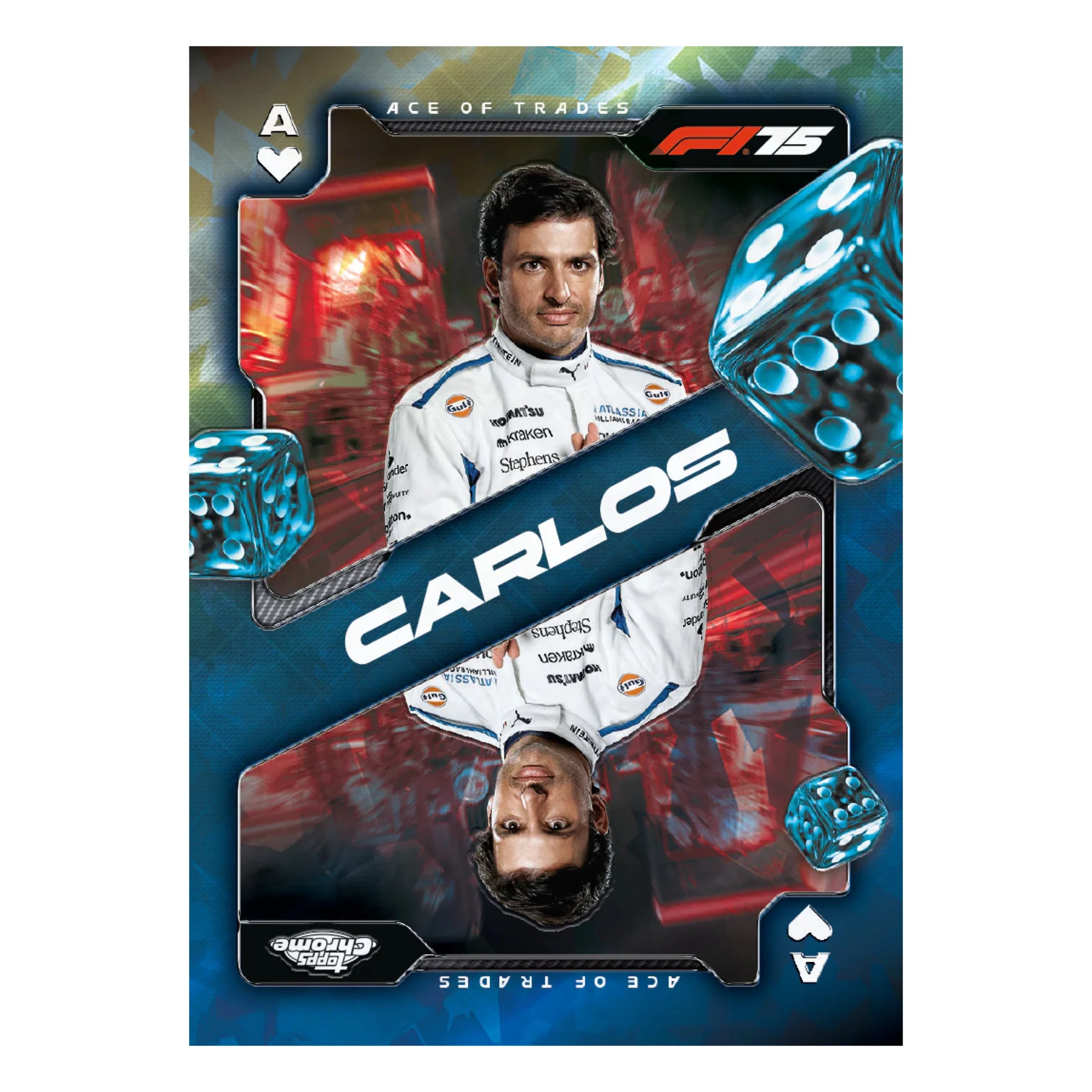 2025 Topps Chrome Formula 1 Sapphire Edition Hobby Box - Image 7