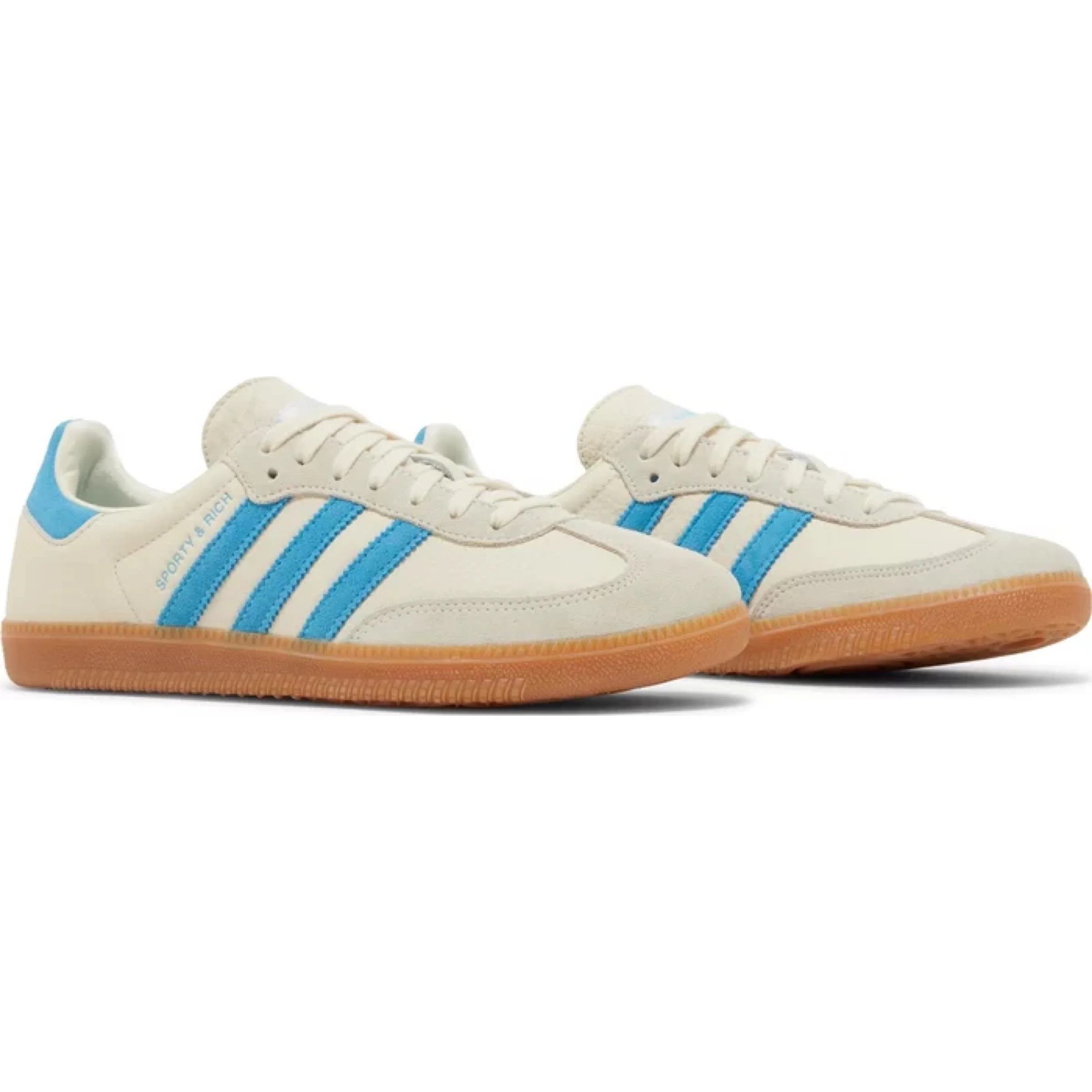 Adidas Samba OG Sporty & Rich 'Beige Blue' - Image 5