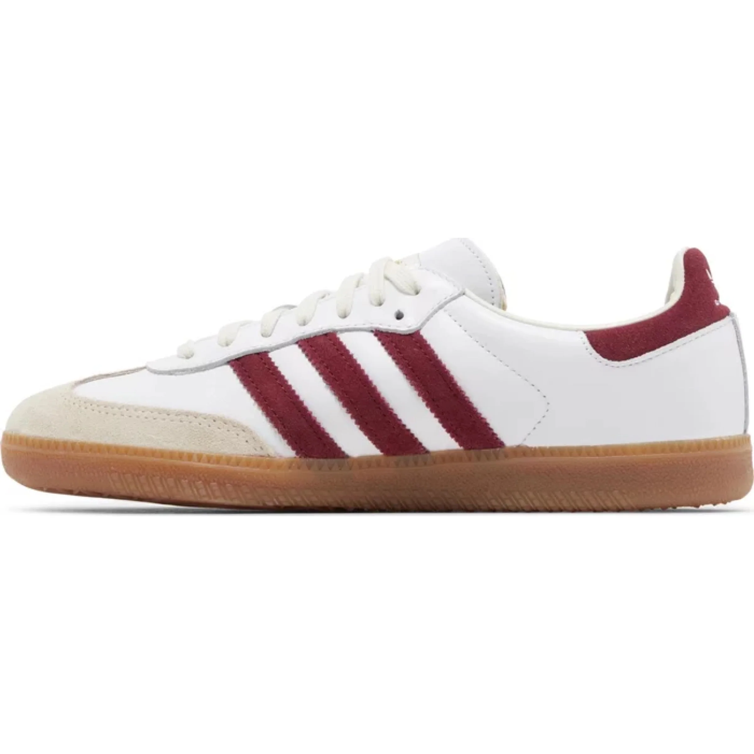 Adidas Samba Sporty & Rich 'White Collegiate Burgundy' - Image 2