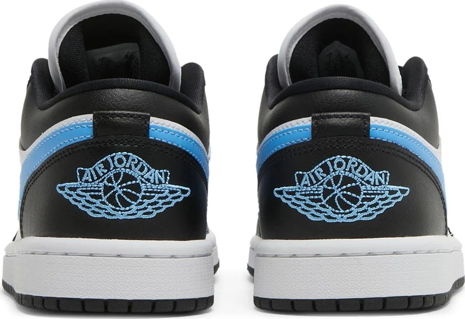 Air Jordan 1 Low 'Black University Blue White' (Women's) - Image 4
