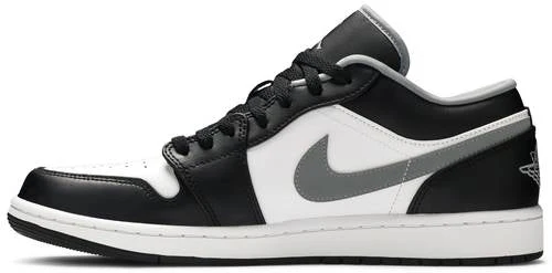 Air Jordan 1 Low 'Black White Grey' - Image 2