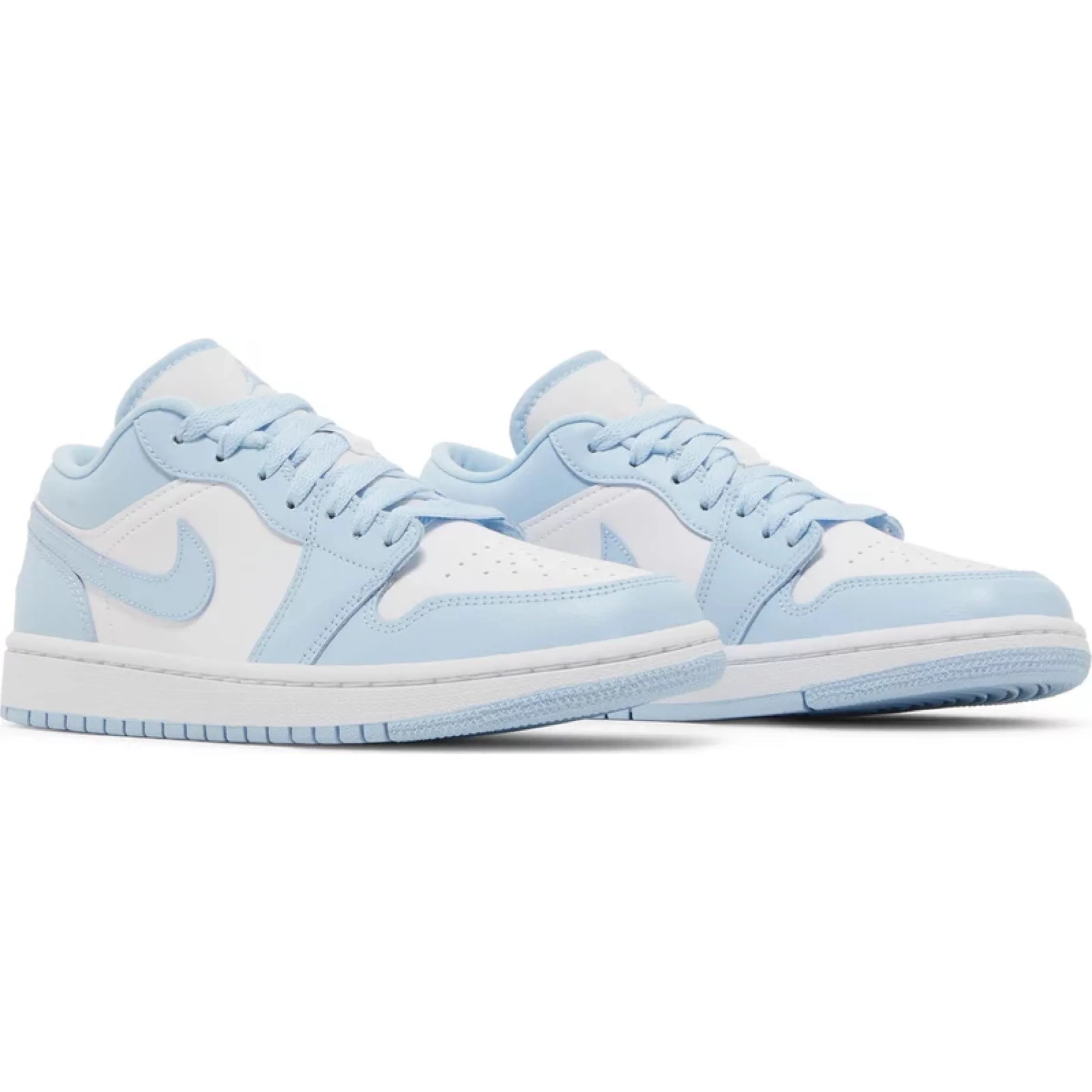 Air Jordan 1 Low 'Ice Blue Aluminum' (Women's) - Image 5