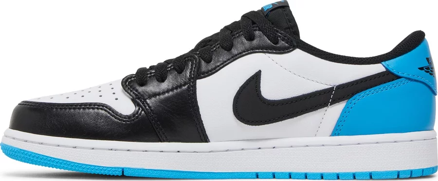 Air Jordan 1 Low OG 'Black Dark Powder Blue' - Image 2