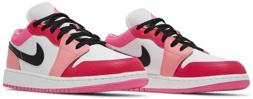Air Jordan 1 Low 'Pink Red' (GS) - Image 5