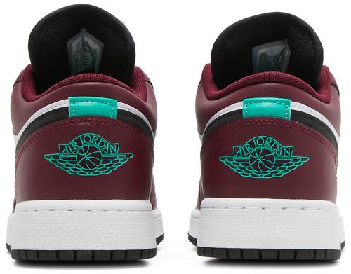 Air Jordan 1 Low SE 'Dark Beetroot Roma Green' (GS) - Image 4