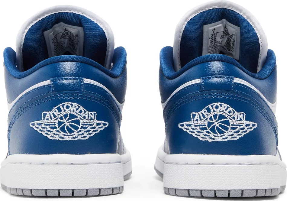 Air Jordan 1 Low 'Stealth French Blue' (Women's) - Image 4
