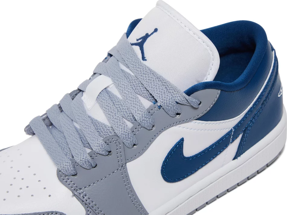 Air Jordan 1 Low 'Stealth French Blue' (Women's) - Image 6