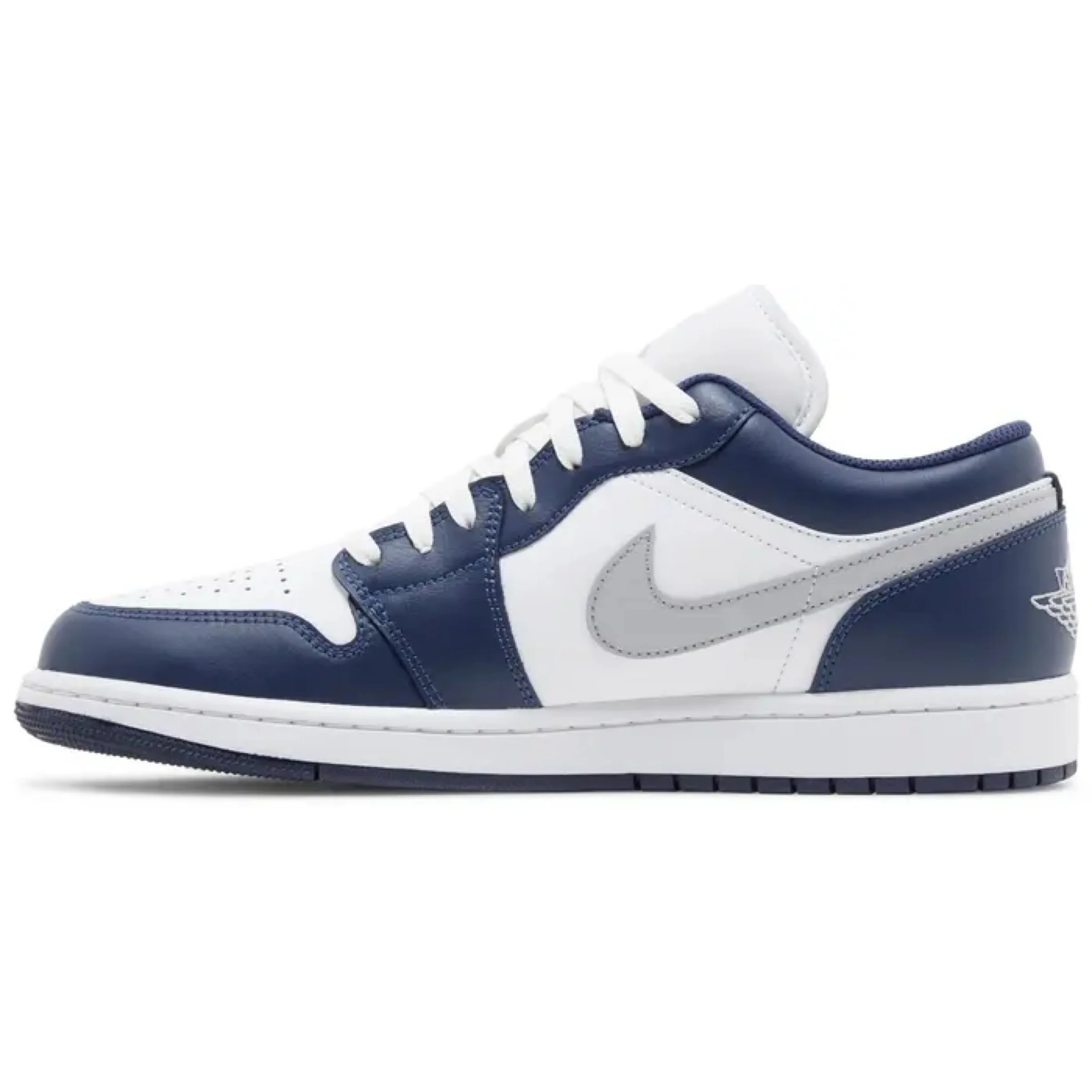 Air Jordan 1 Low 'Wolf Grey Midnight Navy' - Image 2