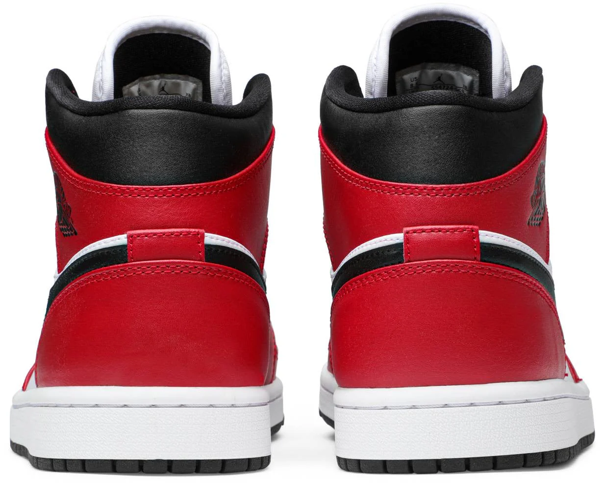 Air Jordan 1 Mid 'Chicago Black Toe' - Image 4