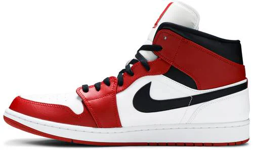 Air Jordan 1 Mid 'Chicago White Heel' (2020) - Image 2