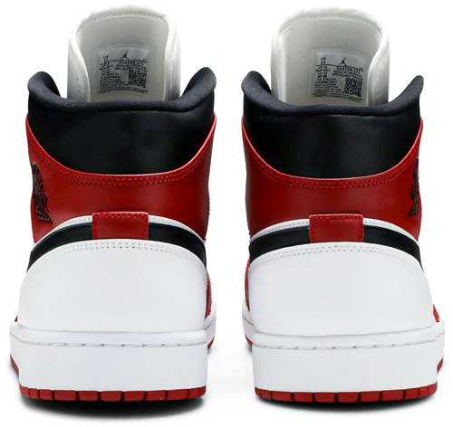Air Jordan 1 Mid 'Chicago White Heel' (2020) - Image 4