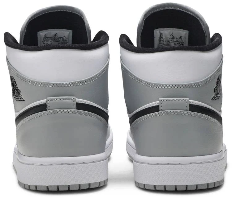 Air Jordan 1 Mid 'Light Smoke Grey' - Image 4