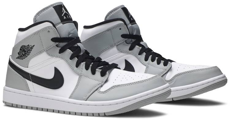 Air Jordan 1 Mid 'Light Smoke Grey' - Image 5