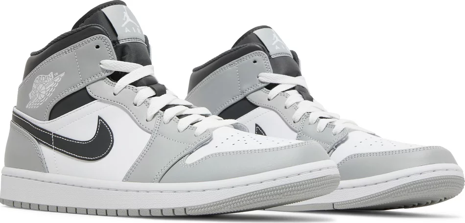 Air Jordan 1 Mid 'Light Smoke Grey Anthracite' - Image 5