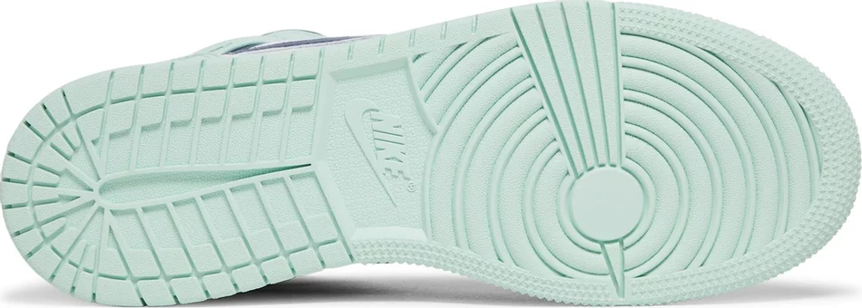 Air Jordan 1 Mid 'Mystic Navy Mint Foam' (GS) - Image 3