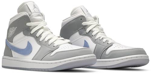 Air Jordan 1 Mid 'Wolf Grey' (Women's) - Image 5