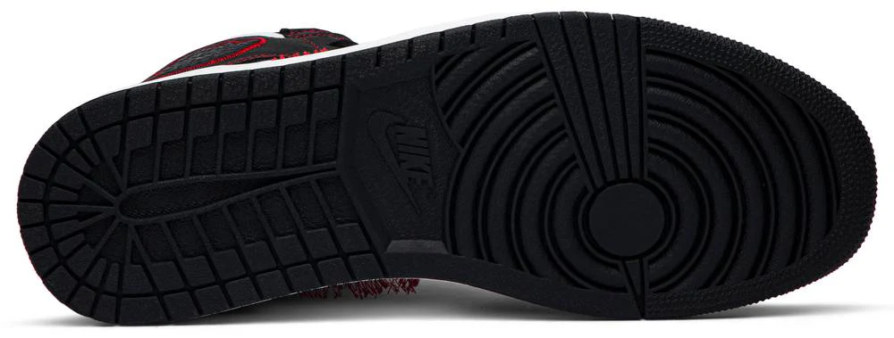 Air Jordan 1 Retro High 'Defiant White Black Gym Red' - Image 4