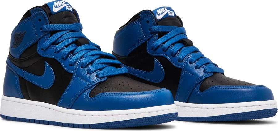 Air Jordan 1 Retro High OG 'Dark Marina Blue' (GS) - Image 5