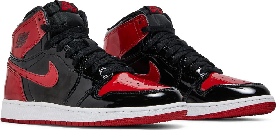 Air Jordan 1 Retro High OG 'Patent Bred' (GS) - Image 5