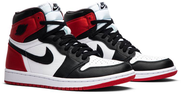 Air Jordan 1 Retro High 'Satin Black Toe' (Women's) - Image 5