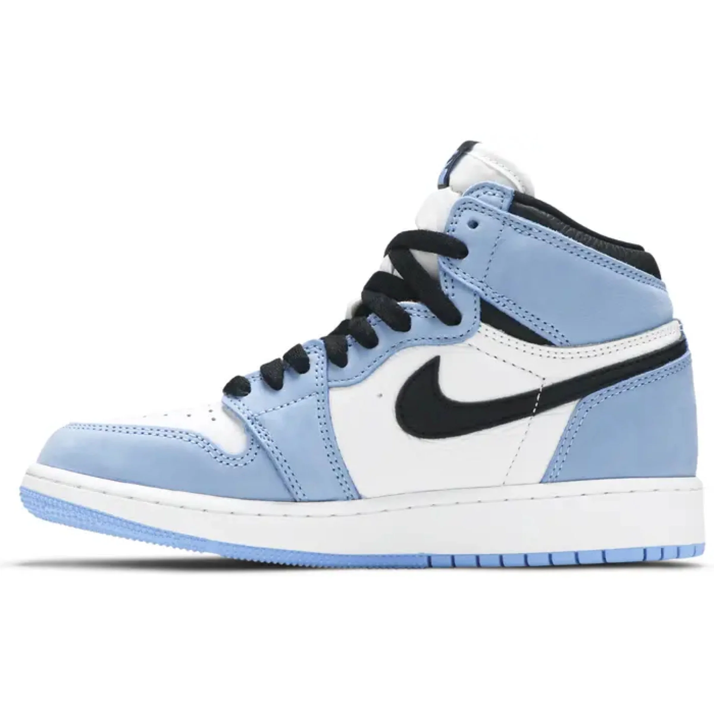 Air Jordan 1 Retro High 'White University Blue Black' (GS) - Image 2