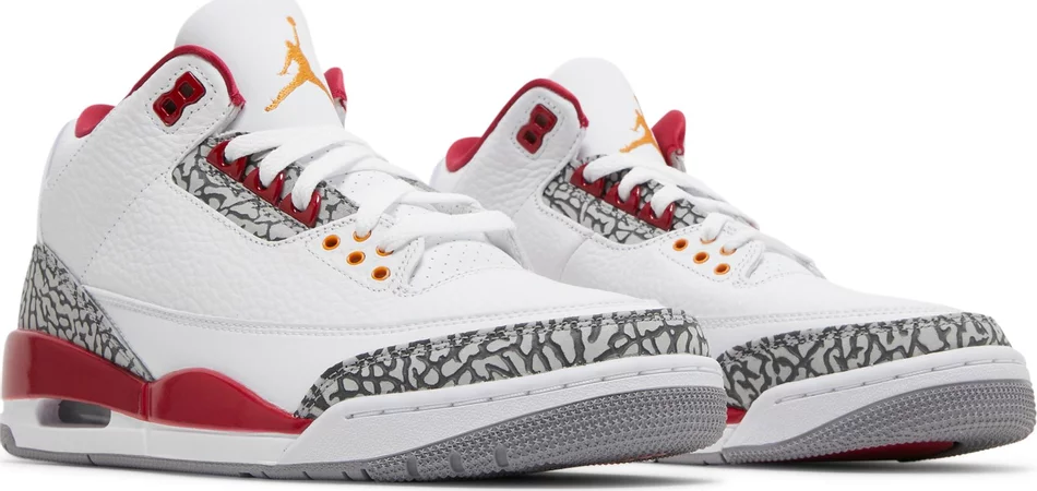 Air Jordan 3 Retro 'Cardinal Red' - Image 5