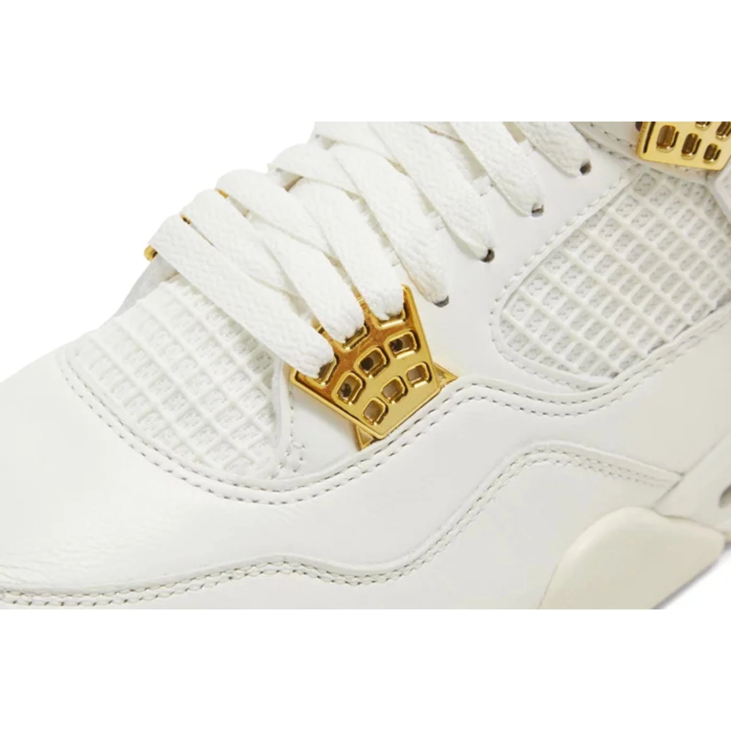 Air Jordan 4 Retro 'Metallic Gold' (Women's) - Image 7
