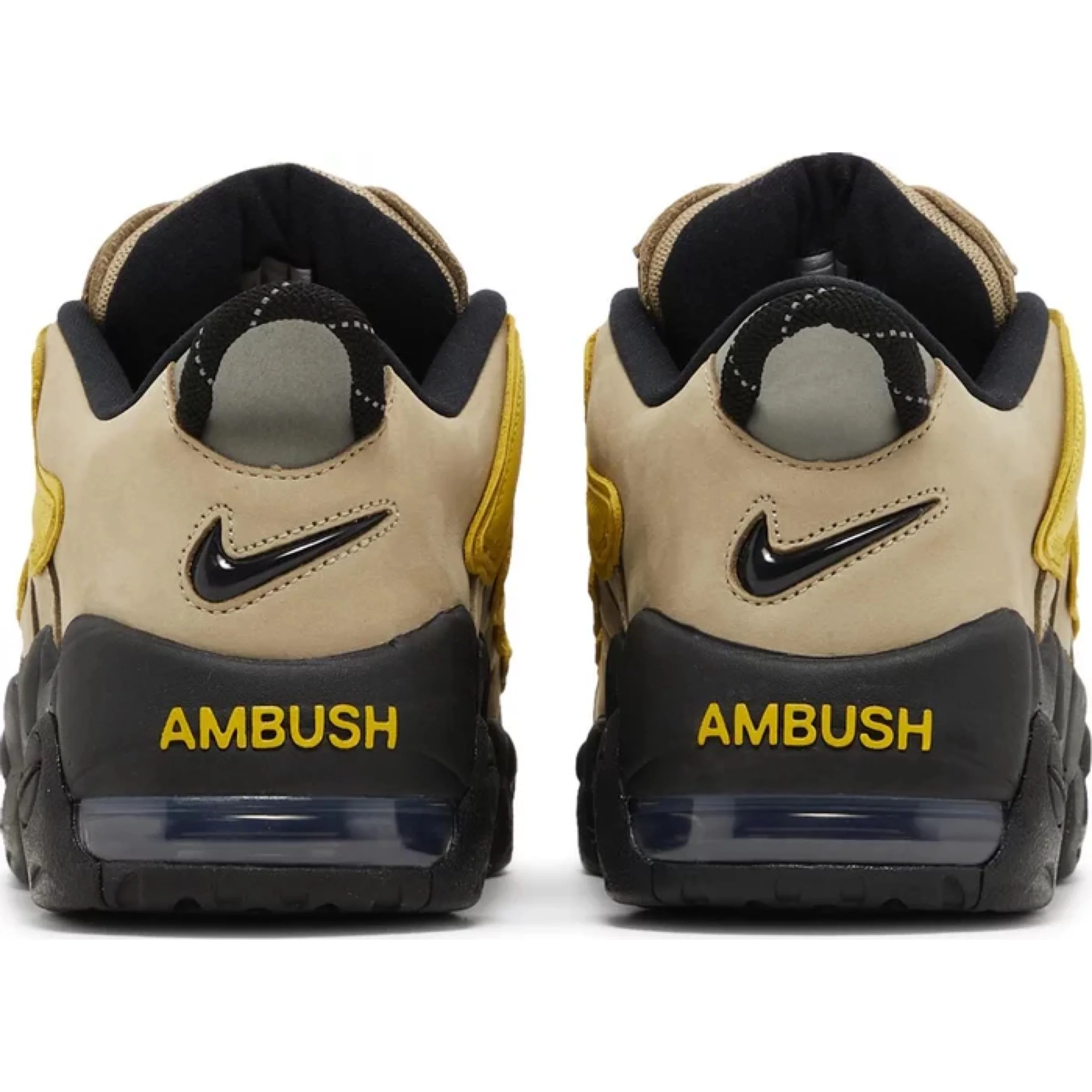 AMBUSH x Nike Air More Uptempo Low 'Vivid Sulfur Limestone' - Image 4