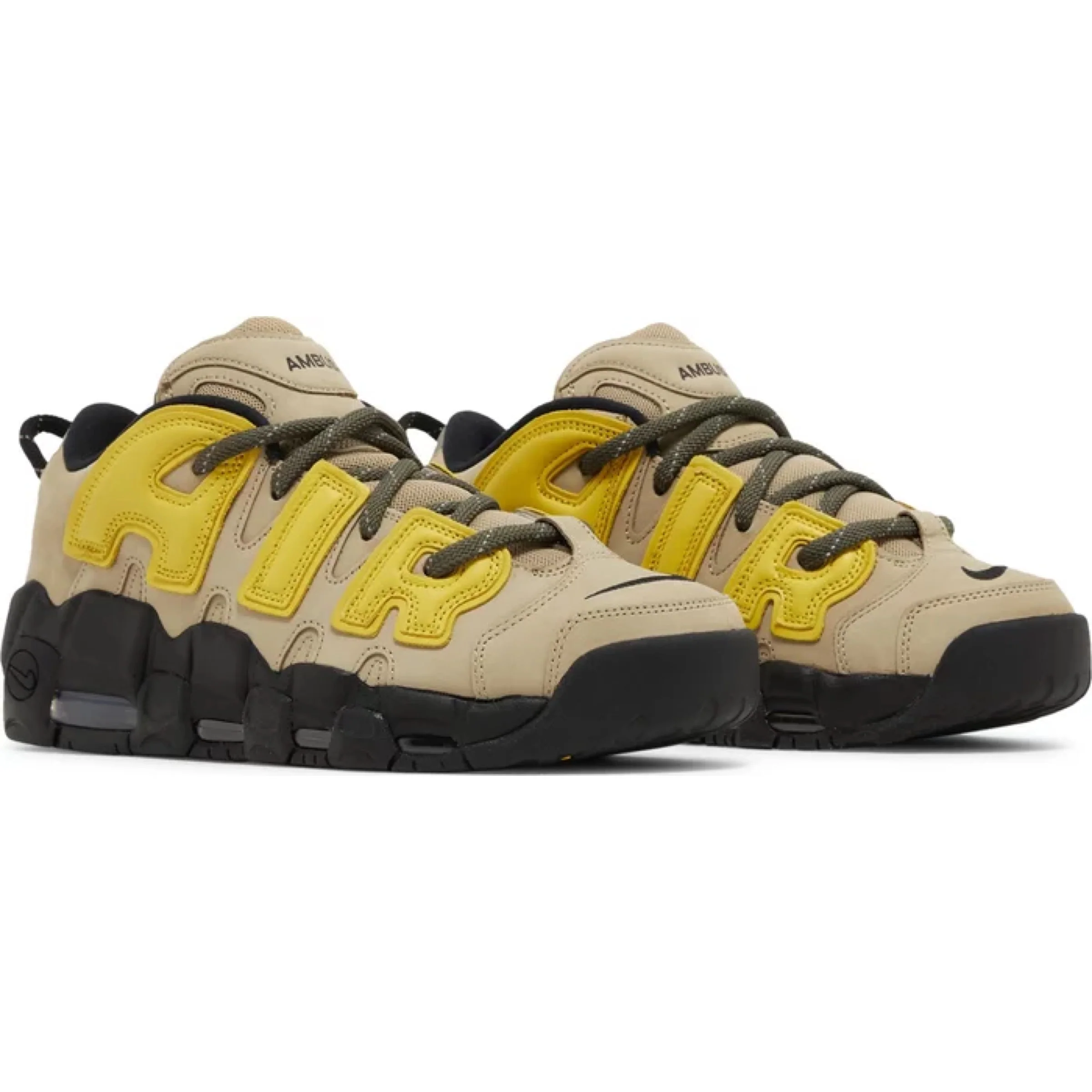 AMBUSH x Nike Air More Uptempo Low 'Vivid Sulfur Limestone' - Image 5