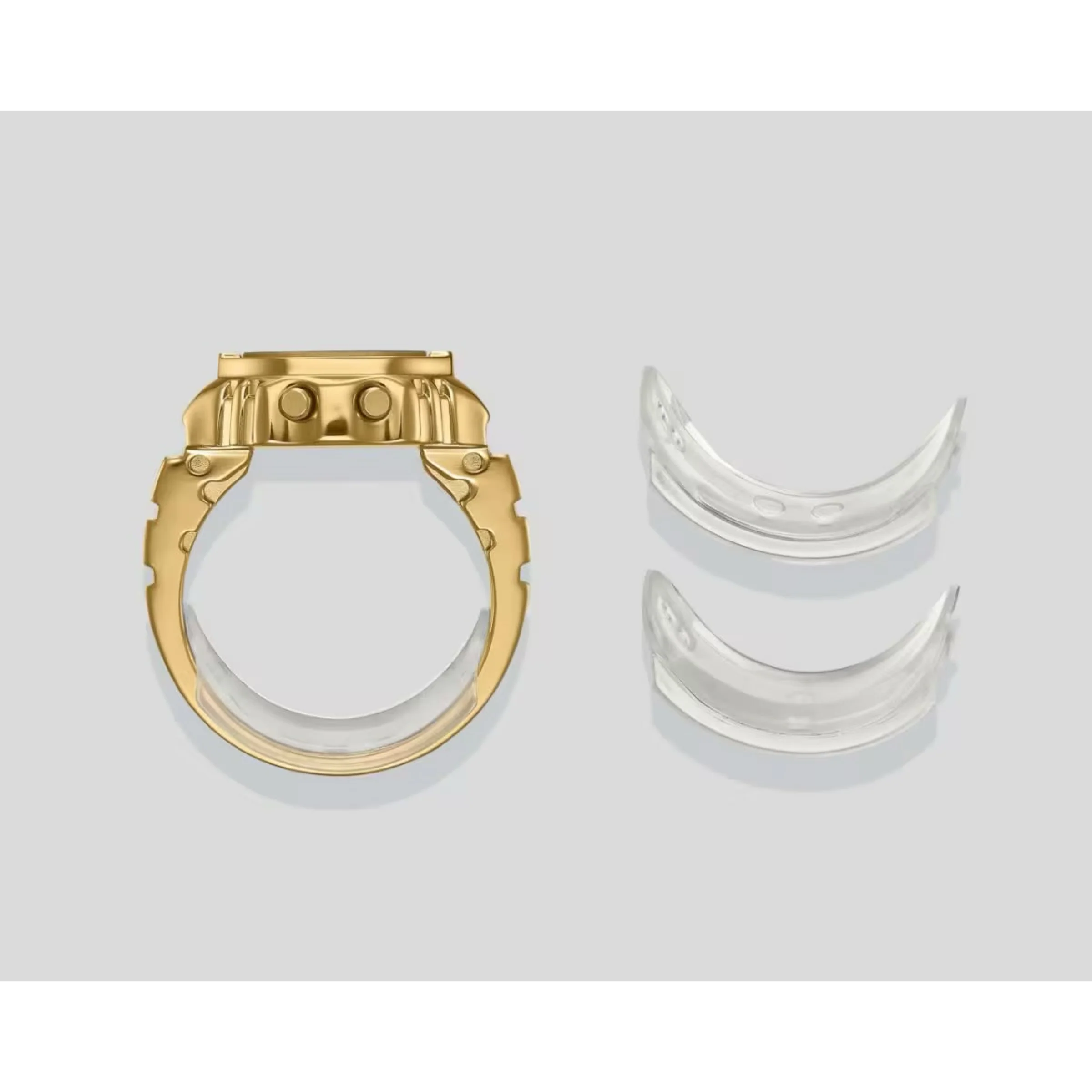 Casio 50th Anniversary Ring Watch - Gold - Image 4