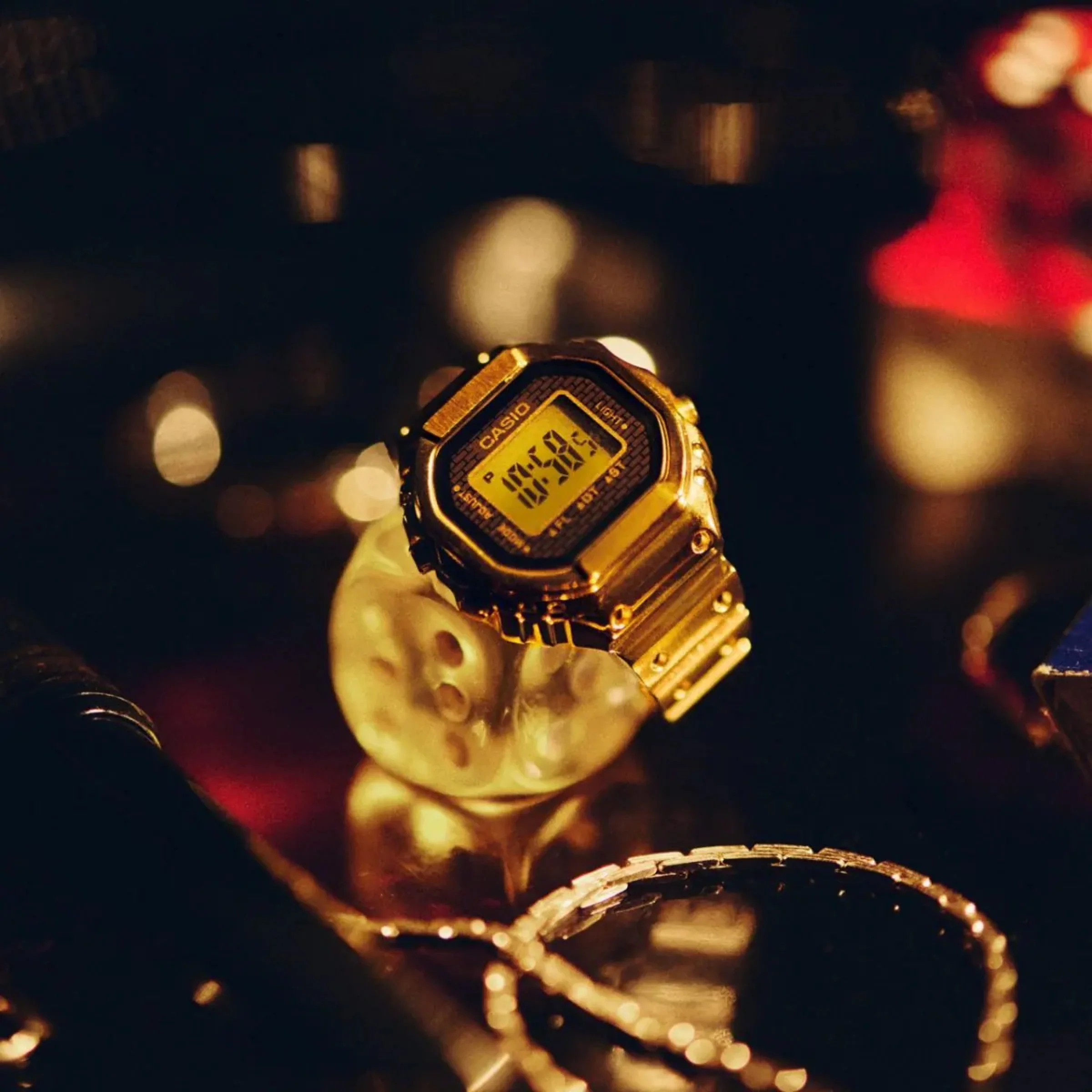 Casio 50th Anniversary Ring Watch - Gold - Image 8