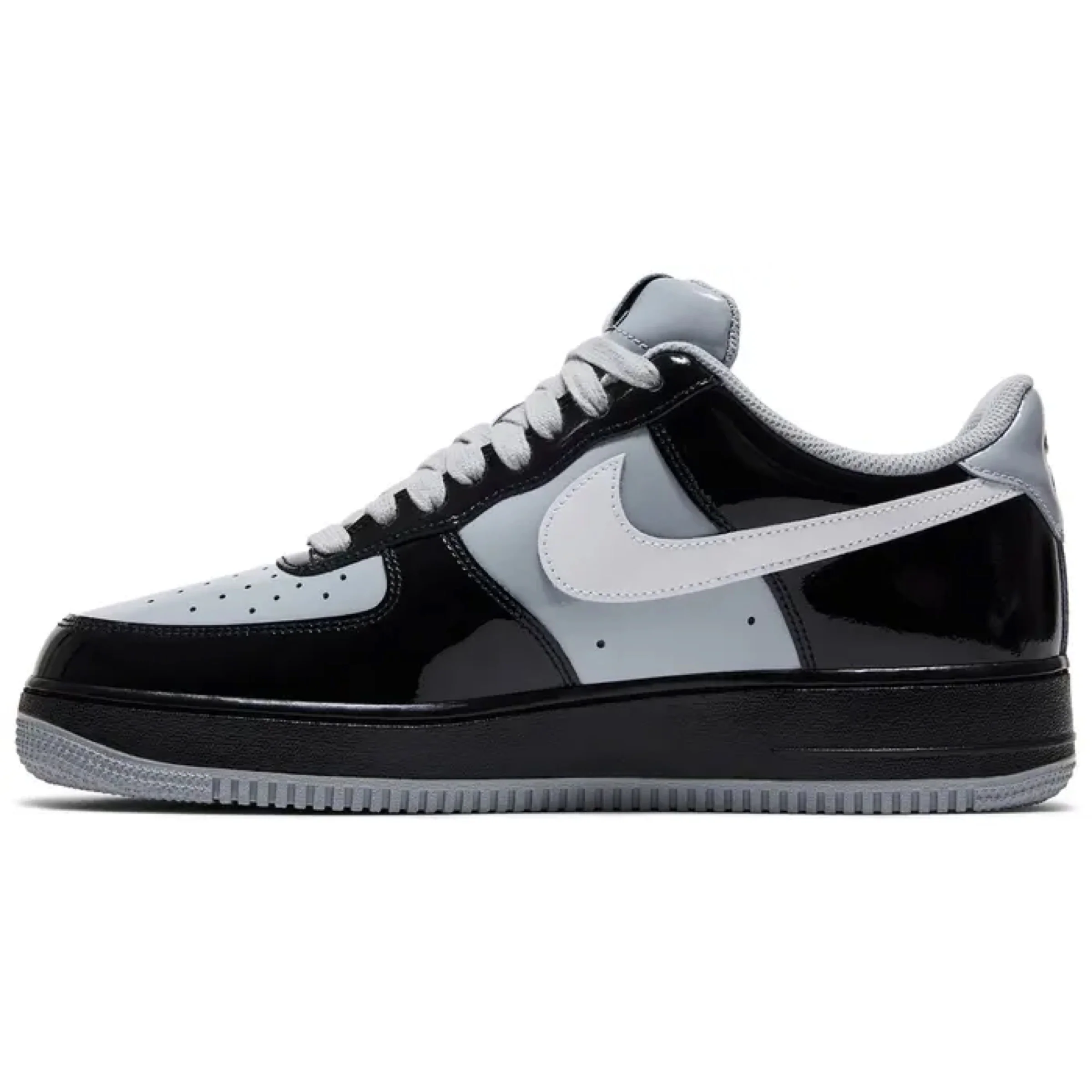 Central Cee Syna x Nike Air Force 1 Low 'Black White Smoke Grey' - Image 2