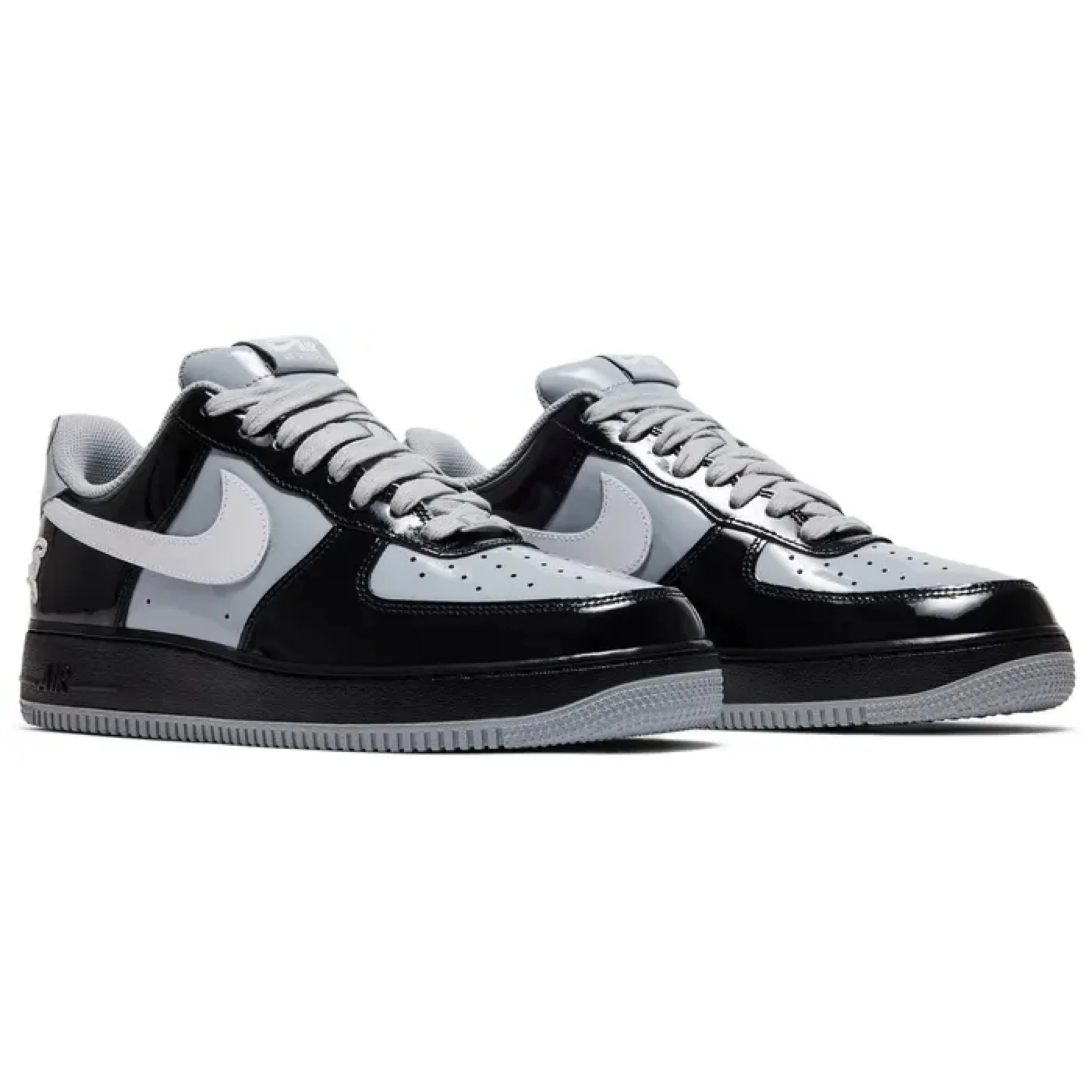 Central Cee Syna x Nike Air Force 1 Low 'Black White Smoke Grey' - Image 5