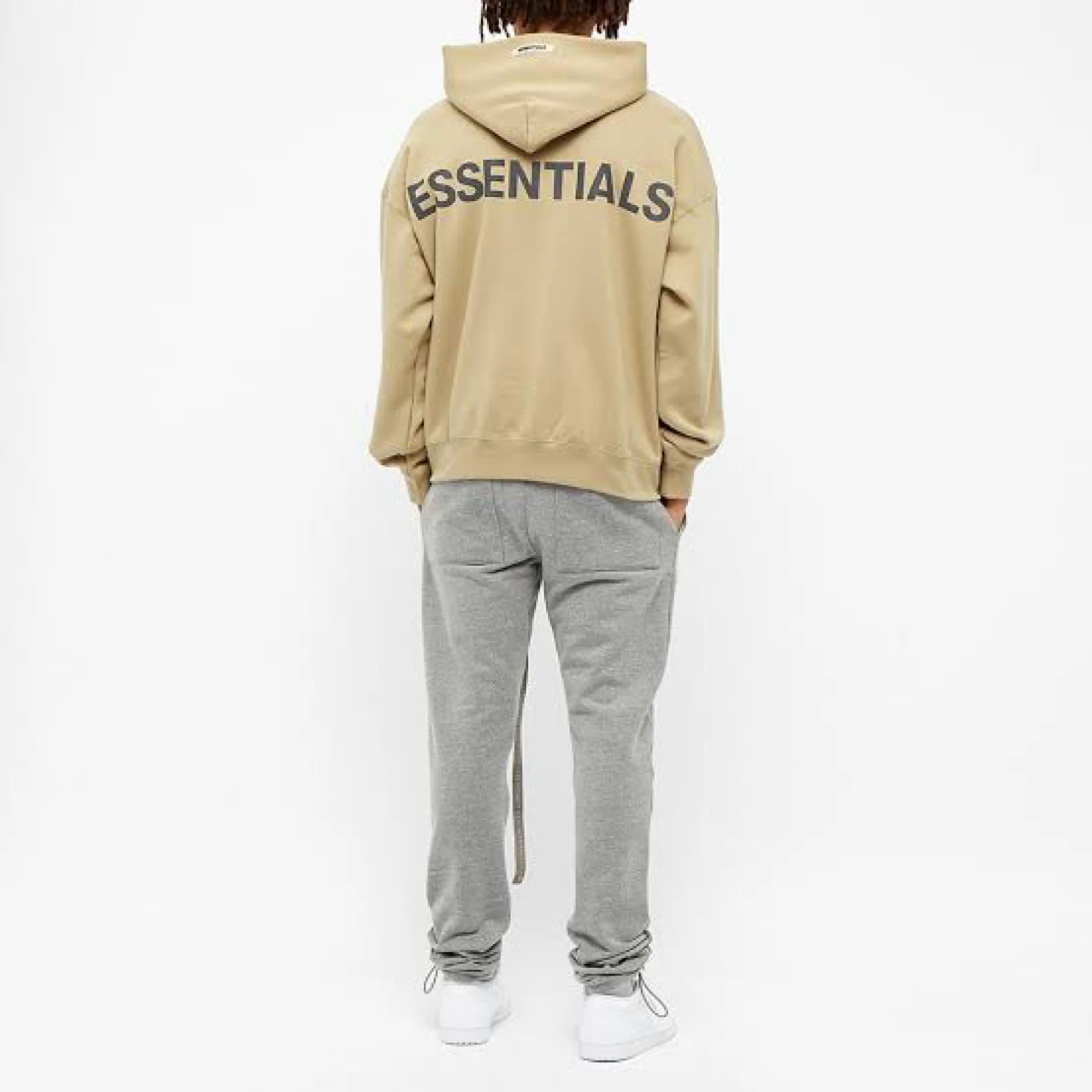 FEAR OF GOD ESSENTIALS 3M Logo Pullover Hoodie - Twill - Image 2