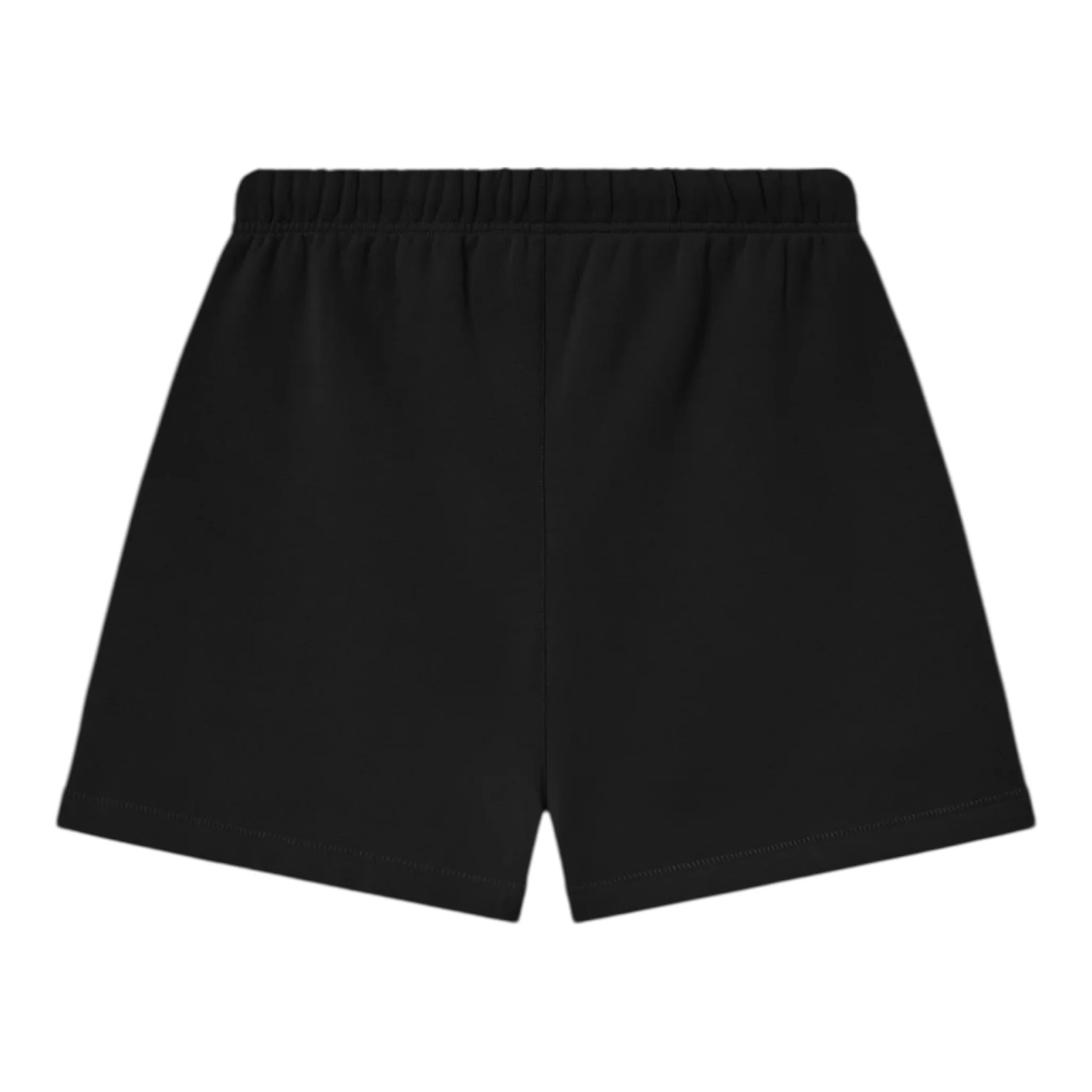 FEAR OF GOD ESSENTIALS Classic Fleece Sweatshort - Jet Black (SS25) - Image 2