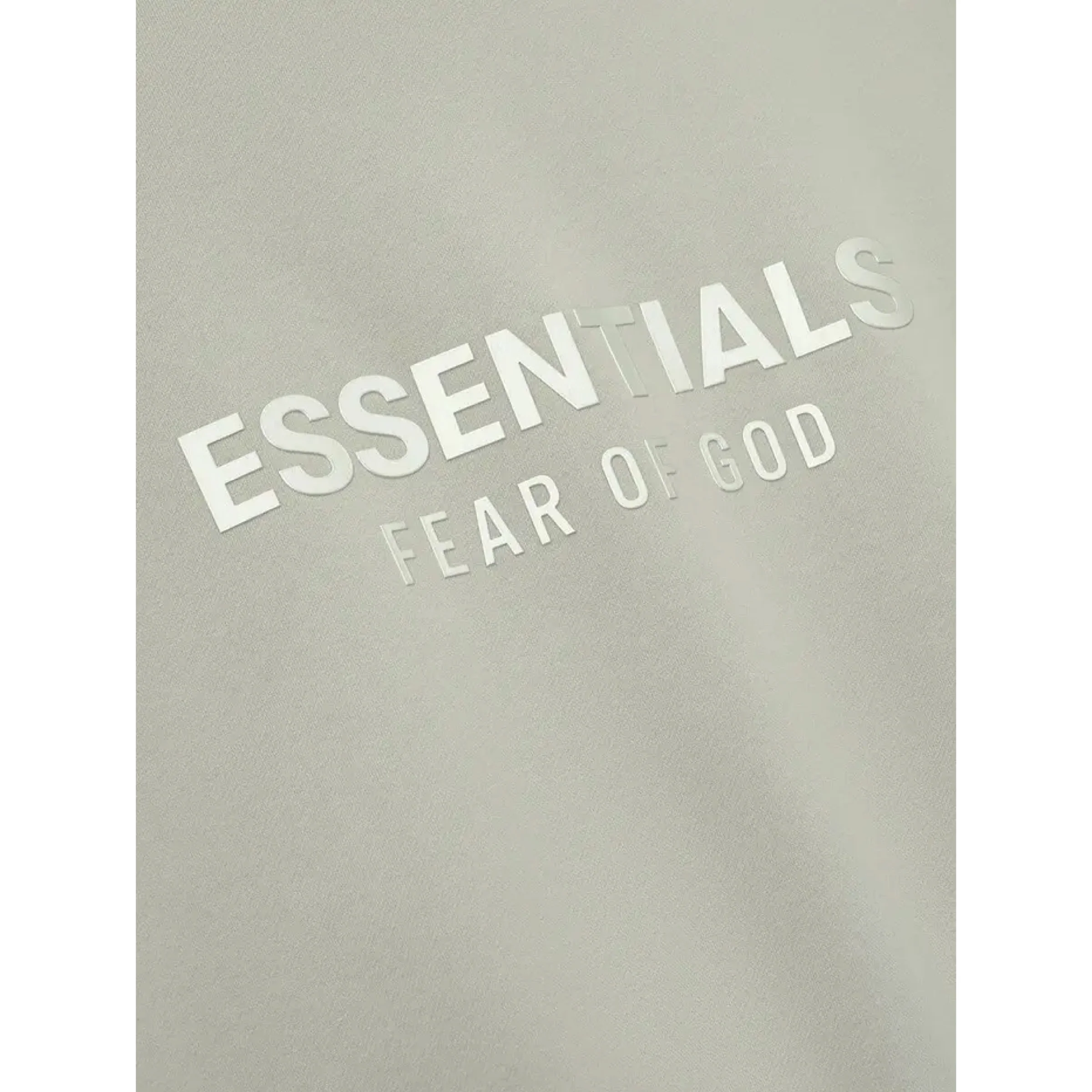 FEAR OF GOD ESSENTIALS Classic Fleece Zip-Up Hoodie - Abbey Stone (SS25) - Image 3