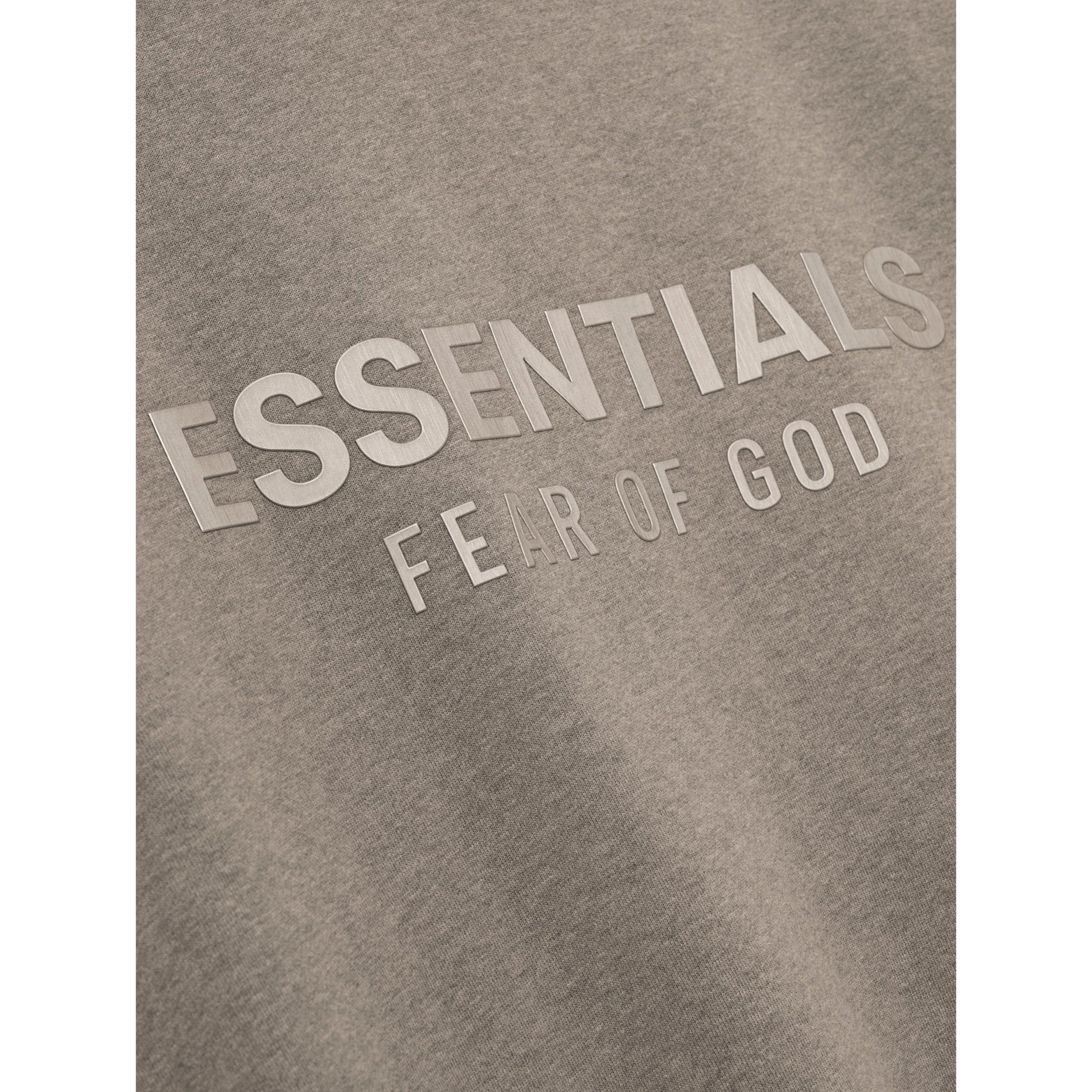 FEAR OF GOD ESSENTIALS Classic Fleece Zip-Up Hoodie - Homestead Heather (SS25) - Image 3