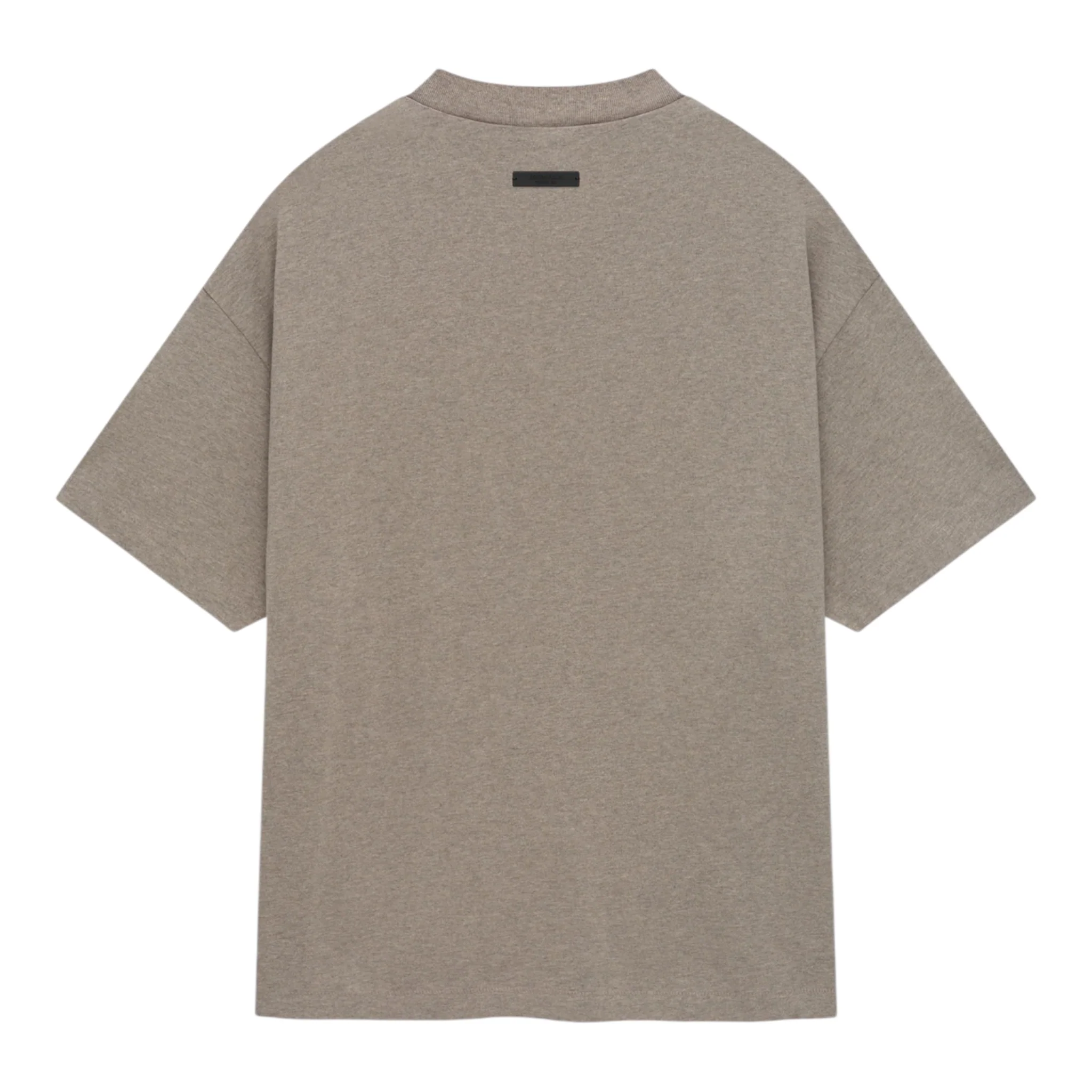 FEAR OF GOD ESSENTIALS Crest Logo Jersey Crewneck T-Shirt - Dark Heather Grey (Holiday 2024) - Image 2