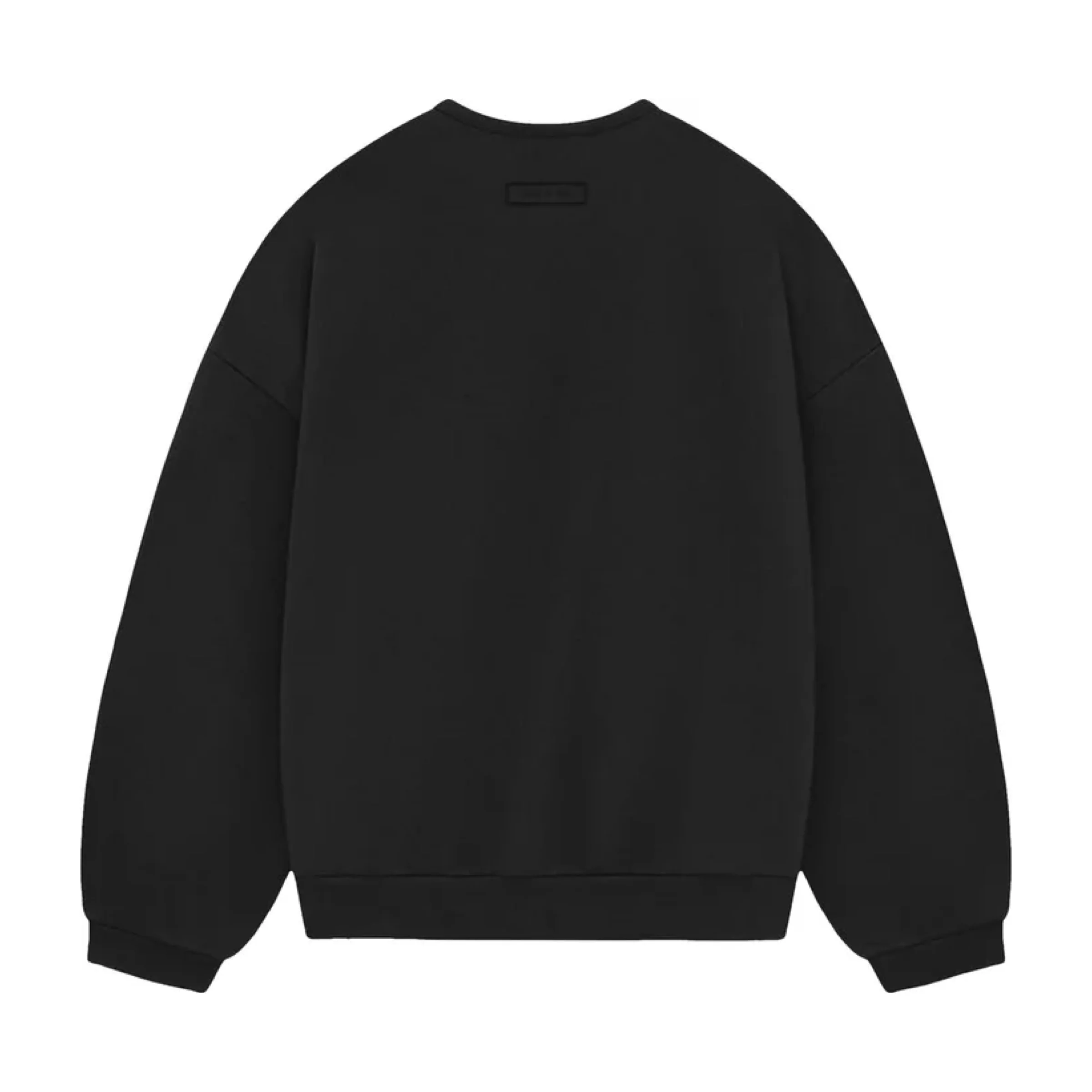 FEAR OF GOD ESSENTIALS Crewneck - Jet Black (SS24) - Image 2