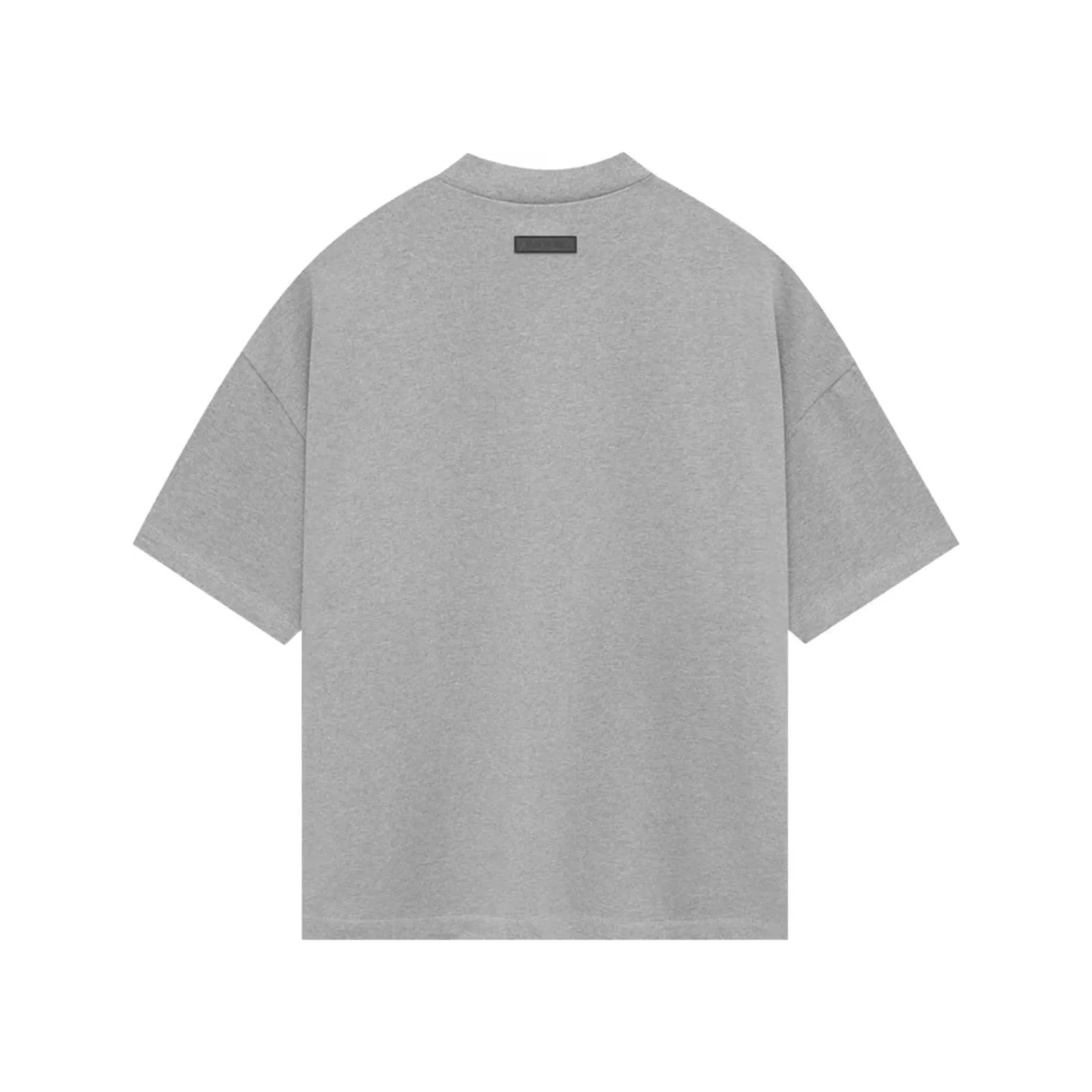 FEAR OF GOD ESSENTIALS Heavy Jersey Crewneck T-Shirt - Dark Heather Grey - Image 2