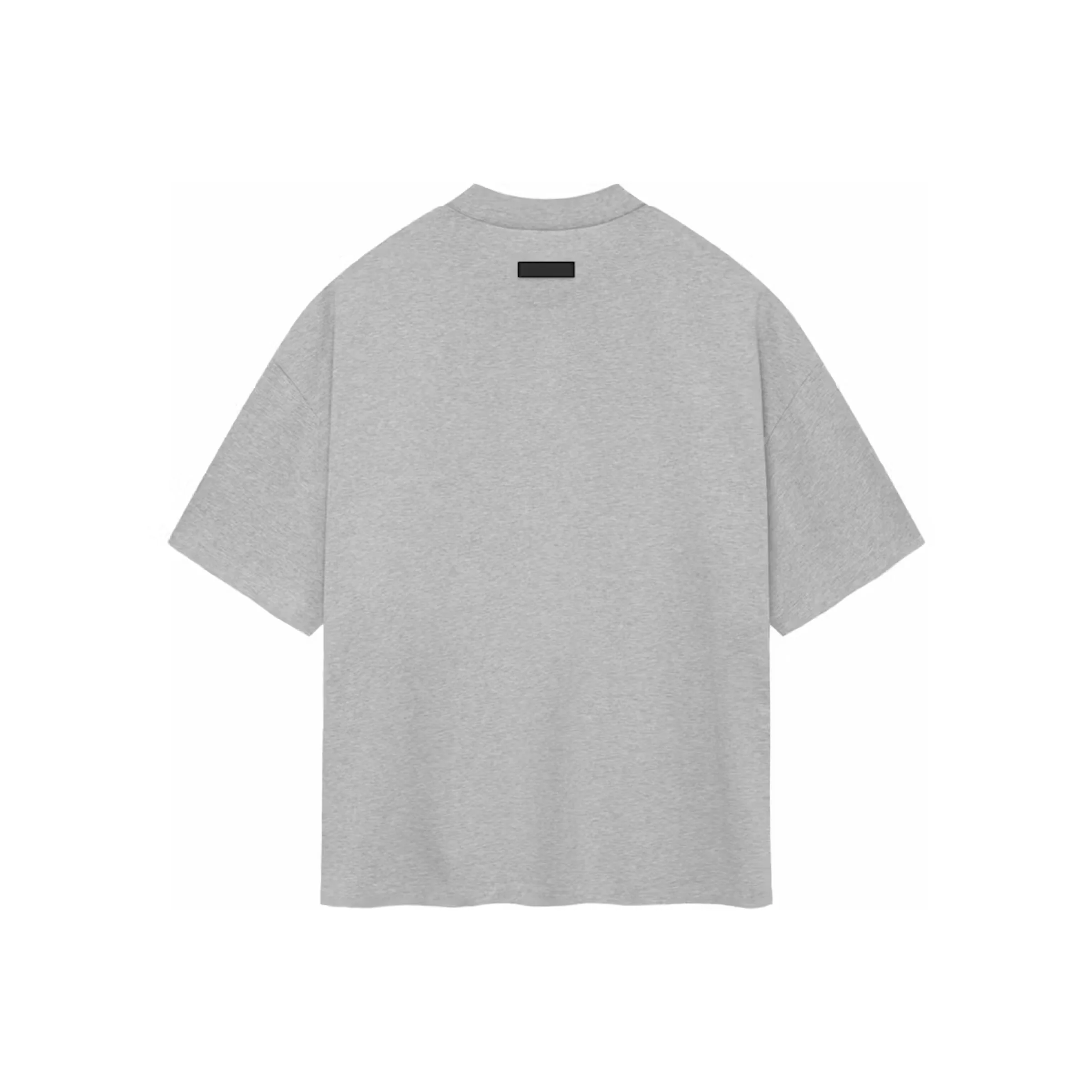 FEAR OF GOD ESSENTIALS Heavy Jersey Crewneck T-Shirt - Light Heather Grey - Image 2