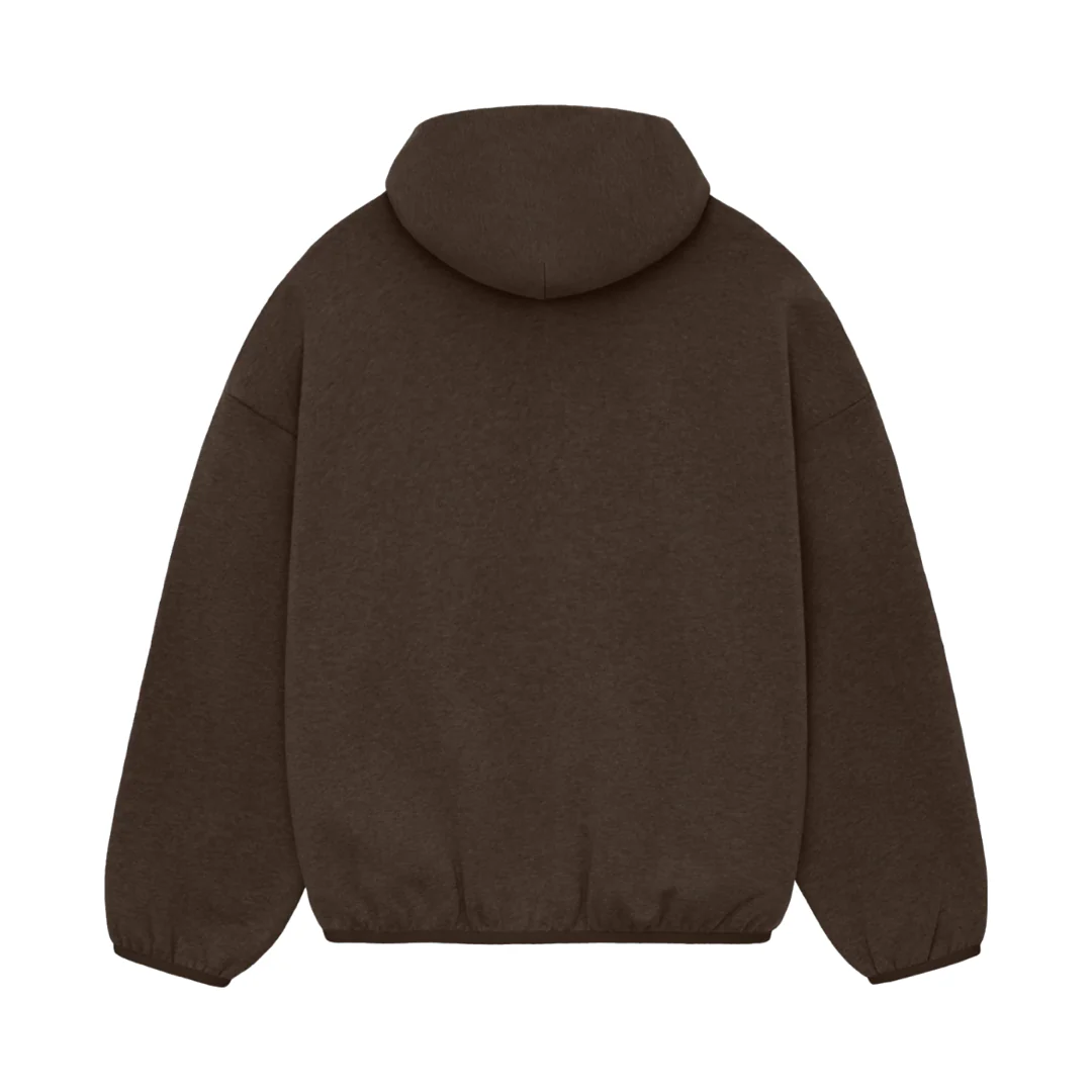 FEAR OF GOD ESSENTIALS Hoodie - Heather Wood (SS24 Core Collection) - Image 2