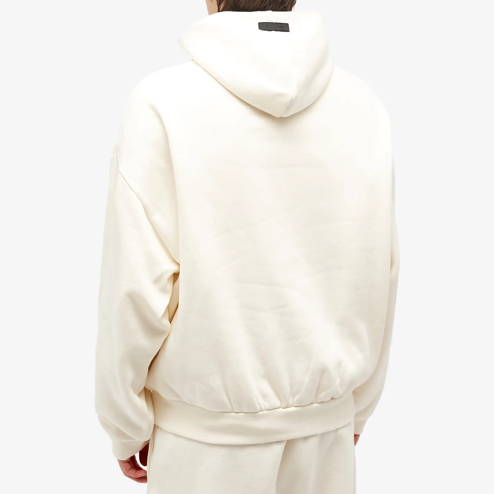 FEAR OF GOD ESSENTIALS Pull-Over Hoodie - Cloud Dancer (FW23) - Image 2
