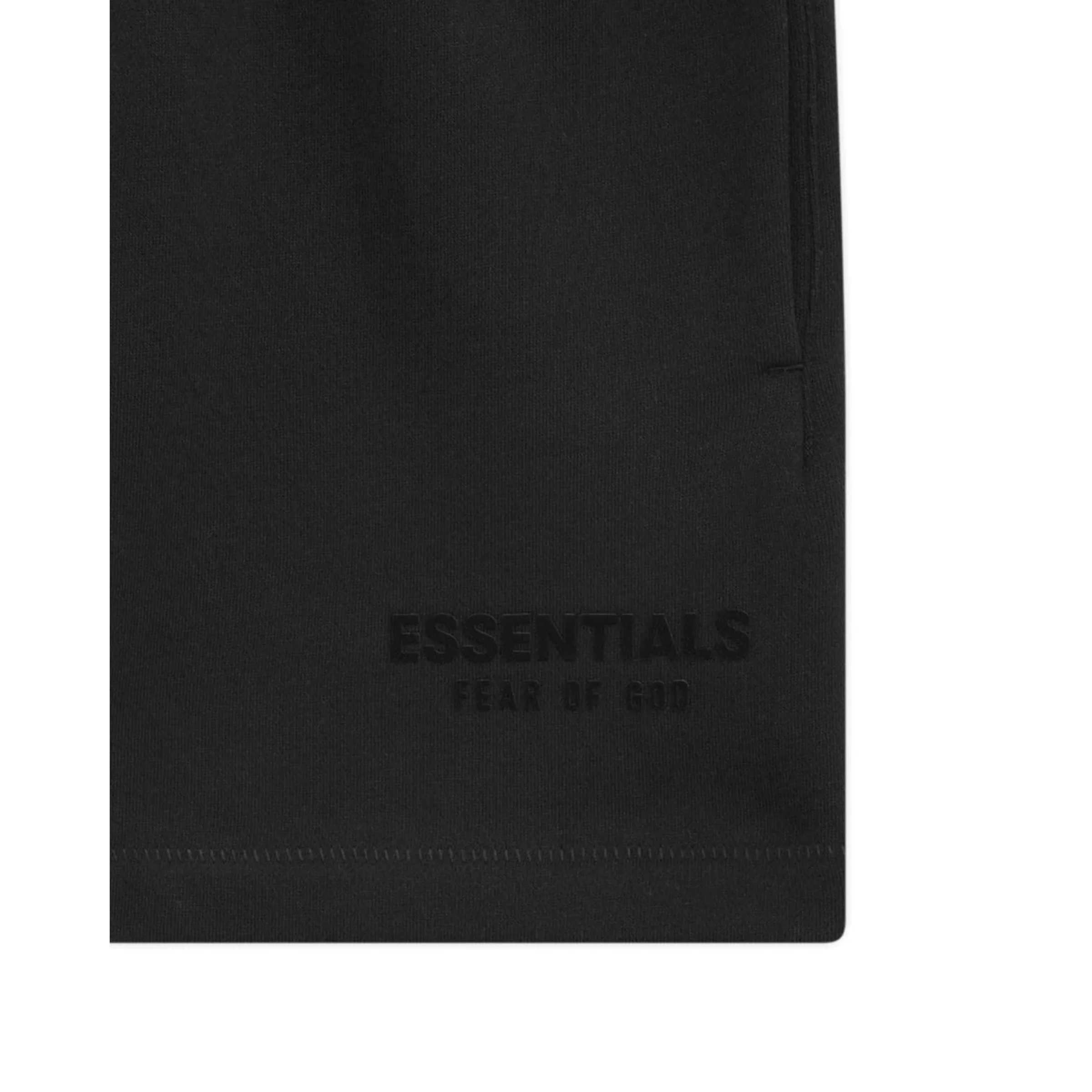 FEAR OF GOD ESSENTIALS Sweat Shorts - Black (SS24) - Image 3