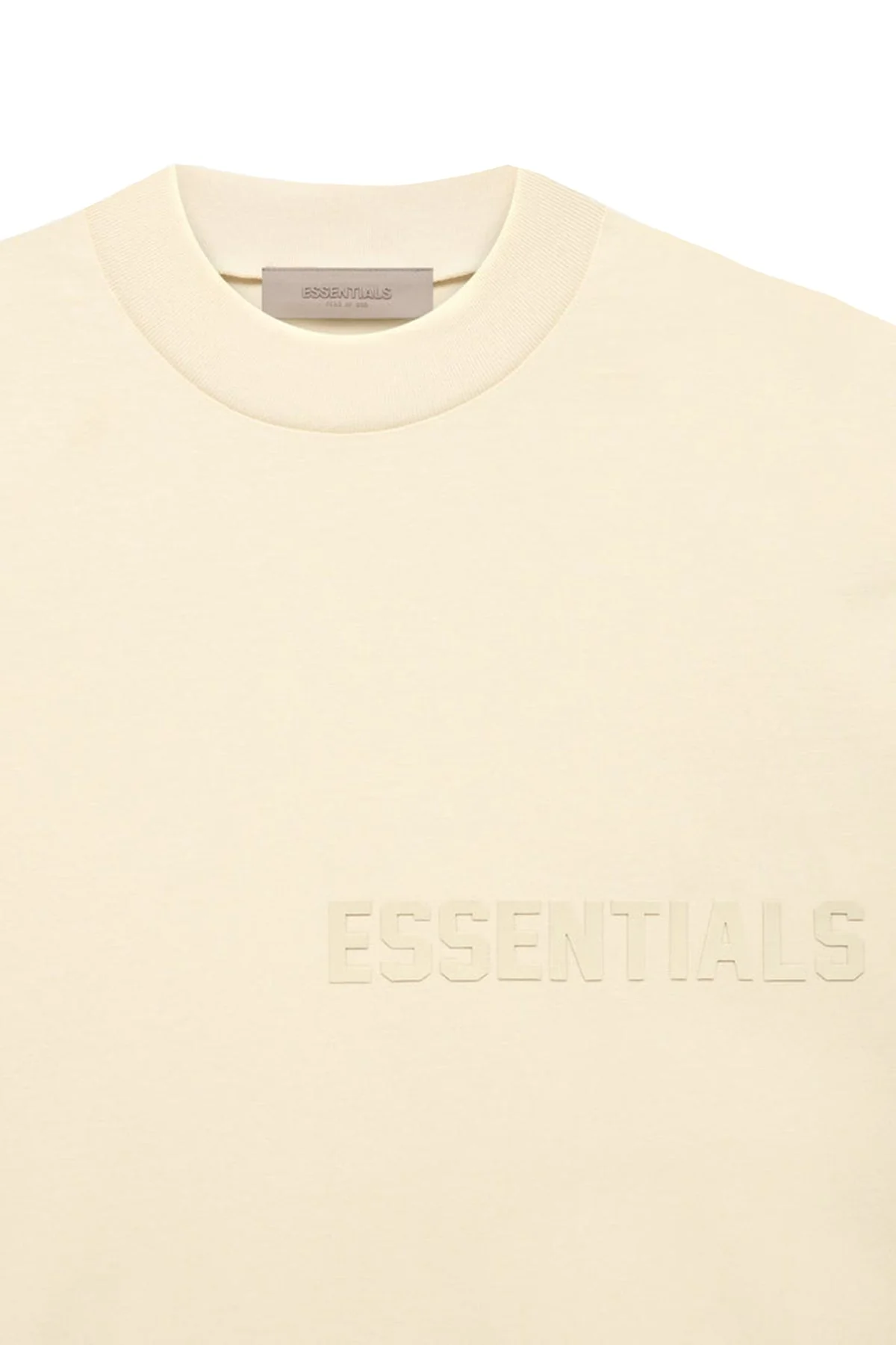 FEAR OF GOD ESSENTIALS T-Shirt - Egg Shell (Fall 22) - Image 2