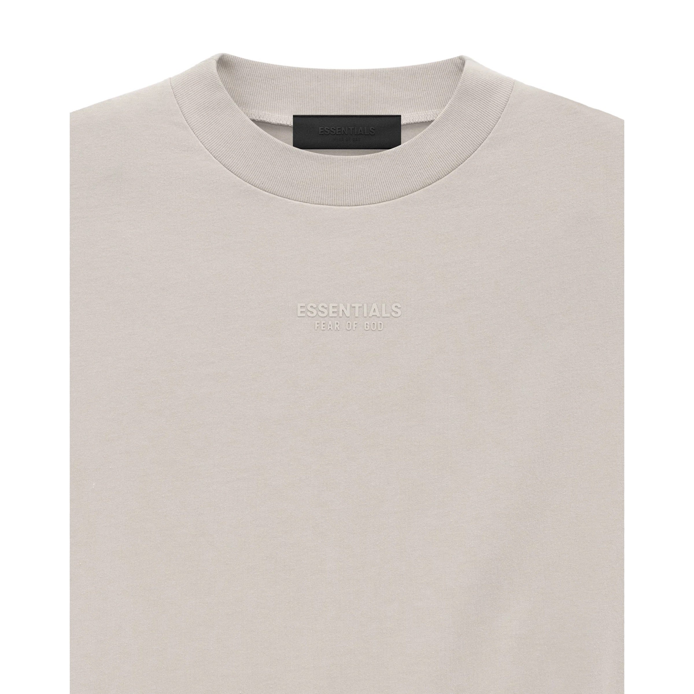 FEAR OF GOD ESSENTIALS T-Shirt - Silver Cloud (FW23) - Image 3