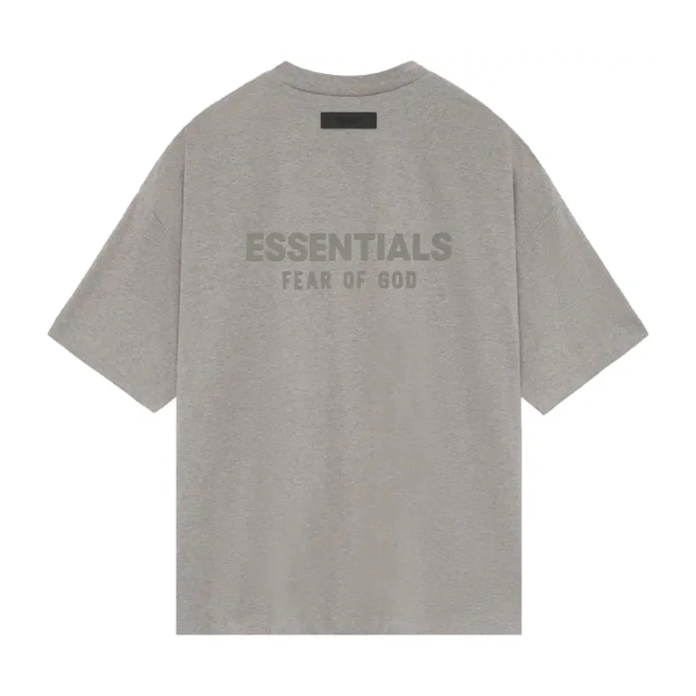 FEAR OF GOD ESSENTIALS V-Neck T-Shirt - Heather Grey (SS24) - Image 2