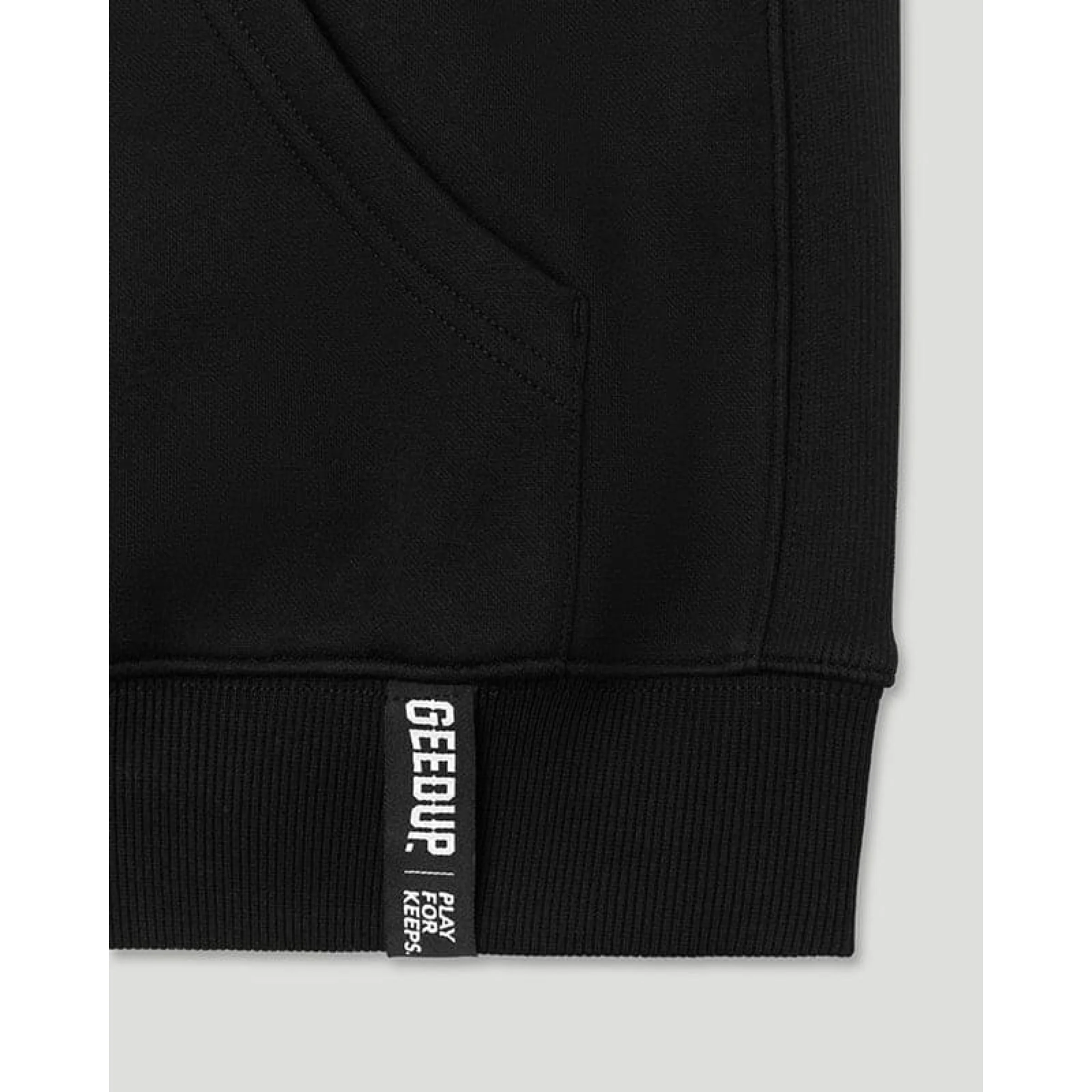 GEEDUP PFK Hoodie - Black/Black Orange - Image 4